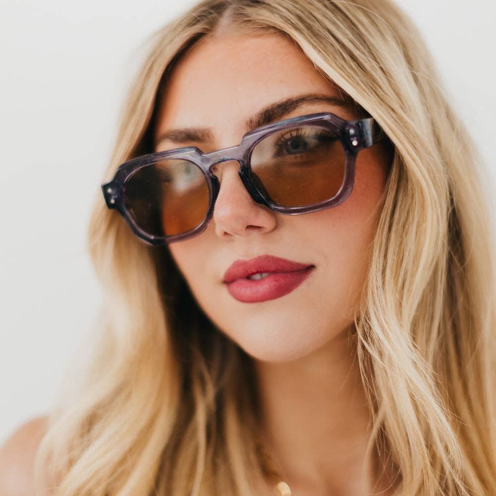 Blocky Square Retro Sunglasses (PRE🤍ORDER)