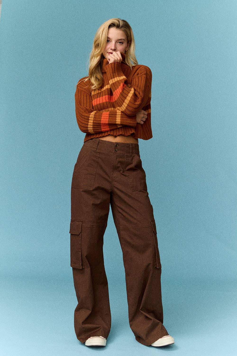Ani Cargo Wide Leg Pants (PRE🤍ORDER)