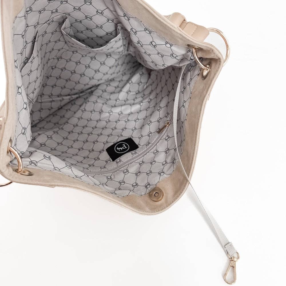 Rosalie Rivet Suede Bag