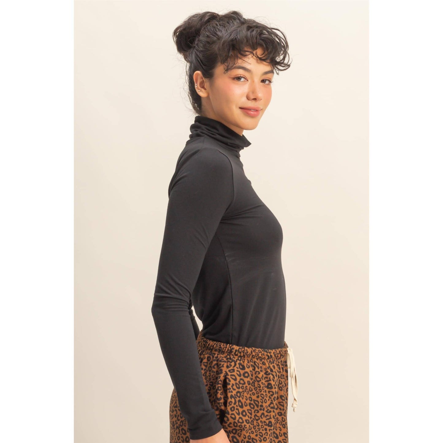 Long Sleeve Fitted Top