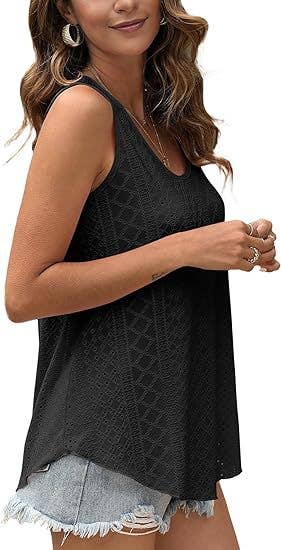 Loose cozy summer tank top