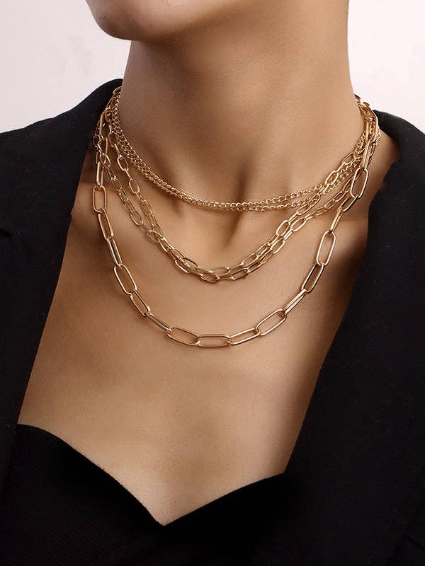 Split-Joint Necklaces Accessories ( PRE🤍ORDER)