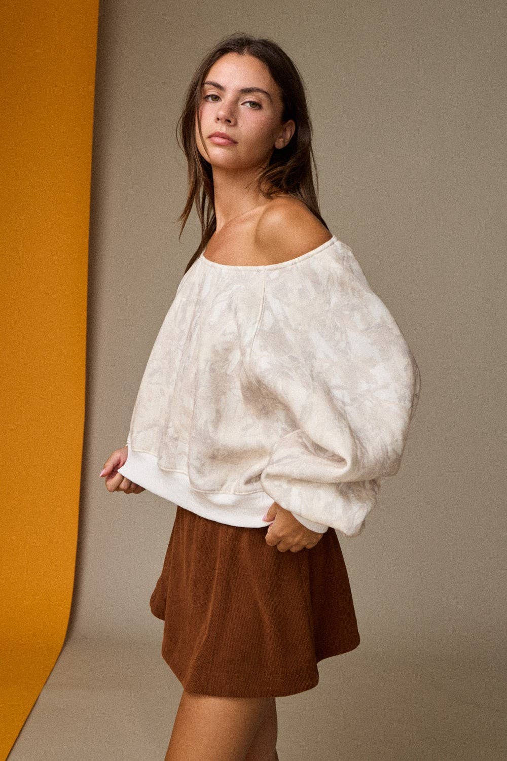 NATURE CAMO OFF-SHOULDER (PRE🤍ORDER)