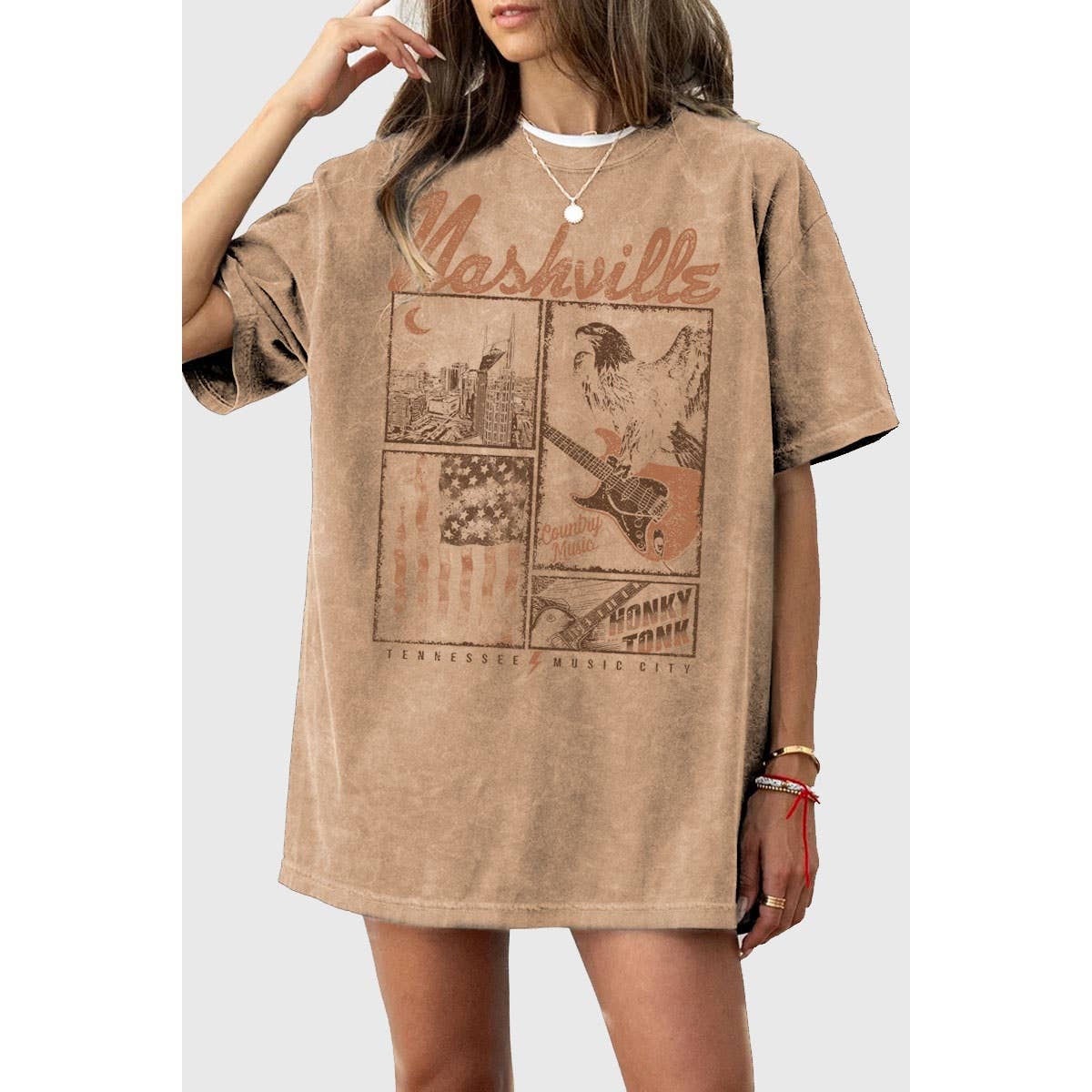 NASHVILLE OVERSIZED GRAPHIC TEE