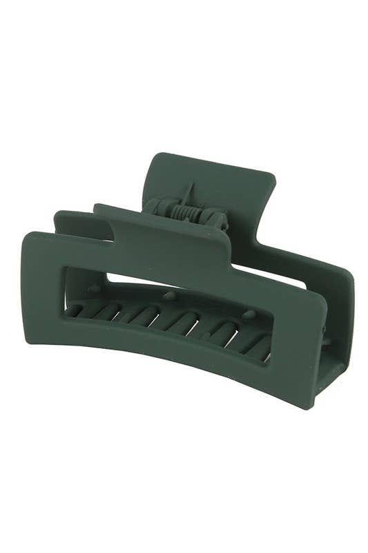 3.35" Rectangle Hair Claw Clip
