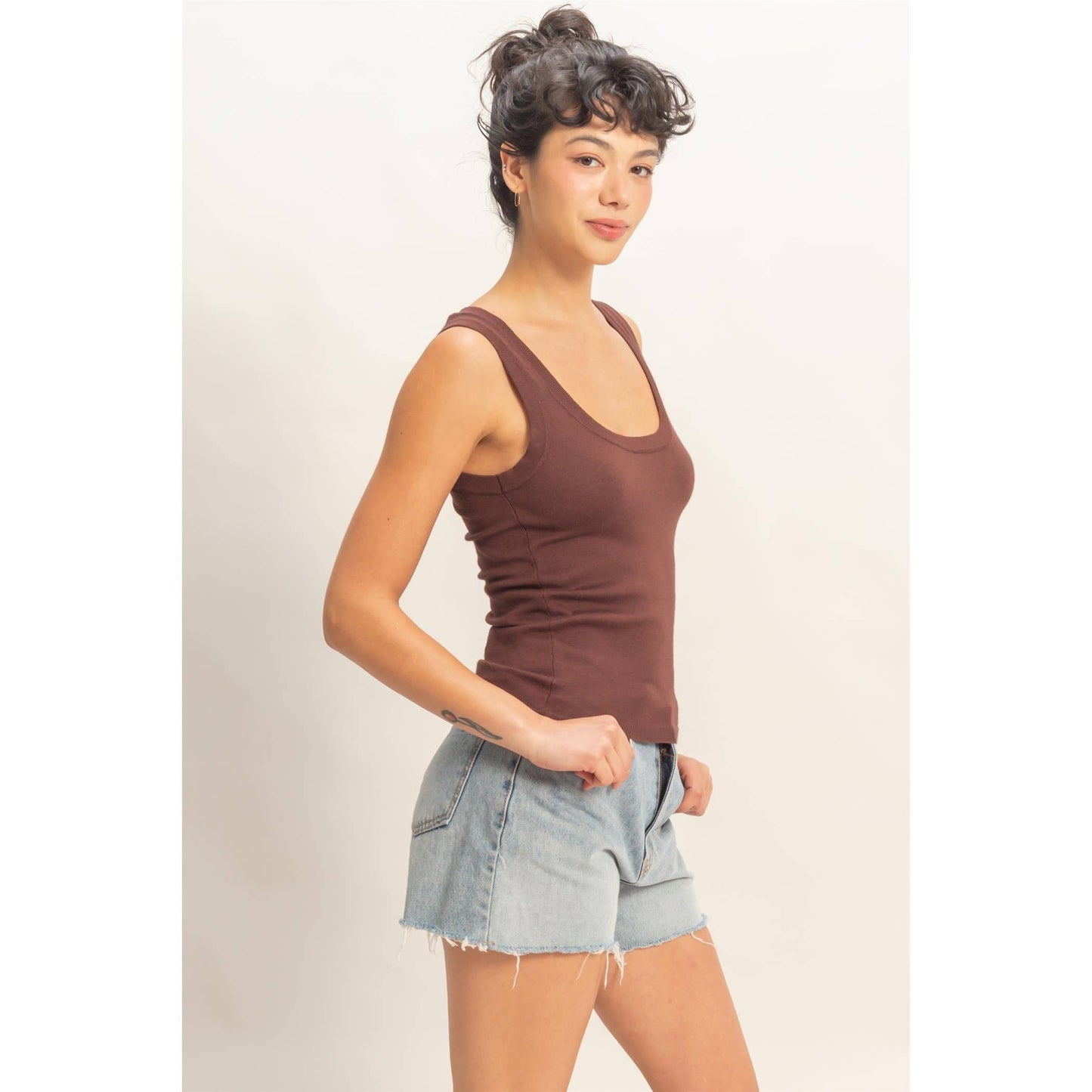 Scoop Neck Tank Top (PRE🤍ORDER)