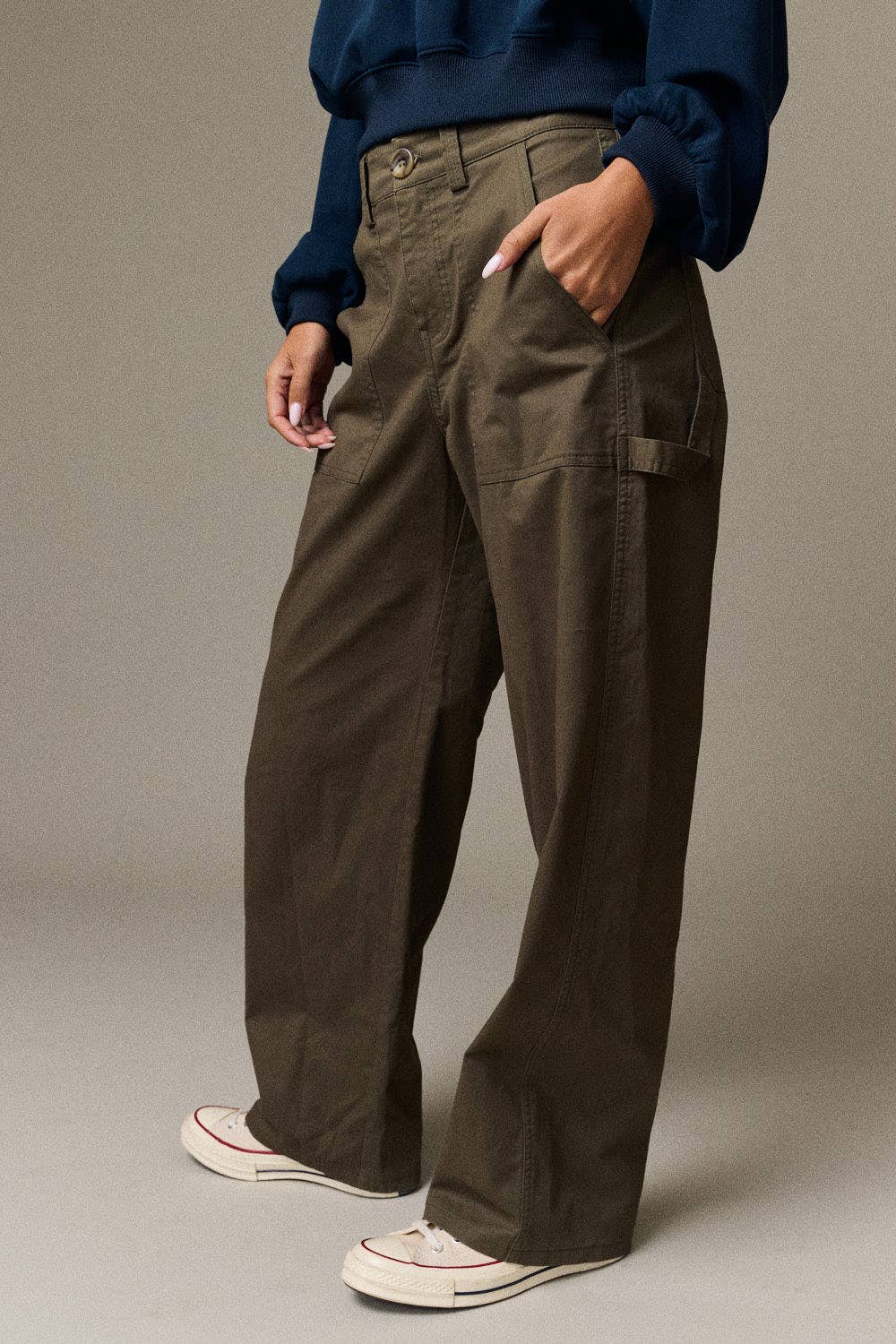 Bianca Utility Wide Leg Pants (PRE🤍ORDER)