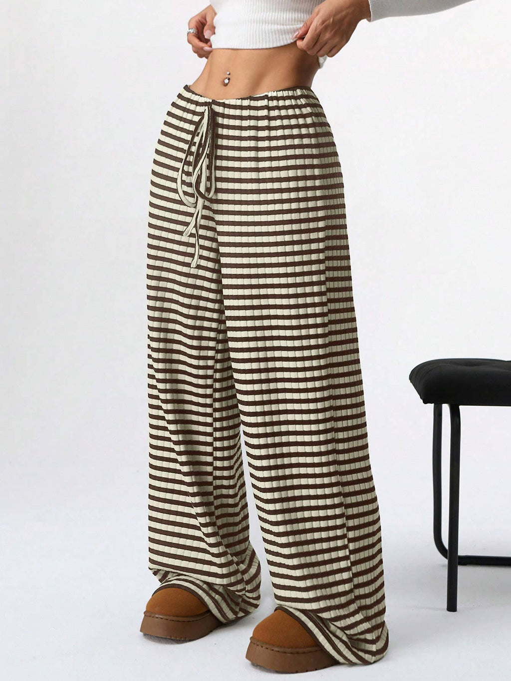 Cozy Stripe Lounge Pants