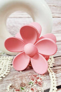 Matte Color Daisy Flower Hair Claw Clip