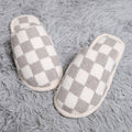 Checkered Slippers
