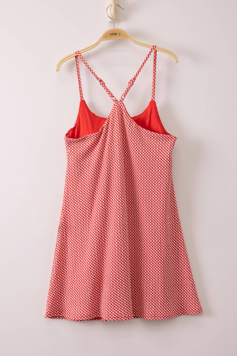 Textured Checkered Knit Activewear Tennis Dress (PRE🤍ORDER)