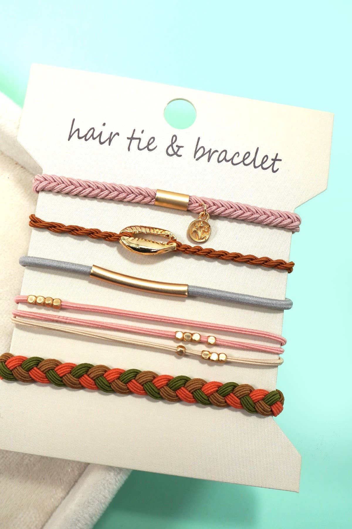 BOHO KNOT BRACELET HAIR TIES