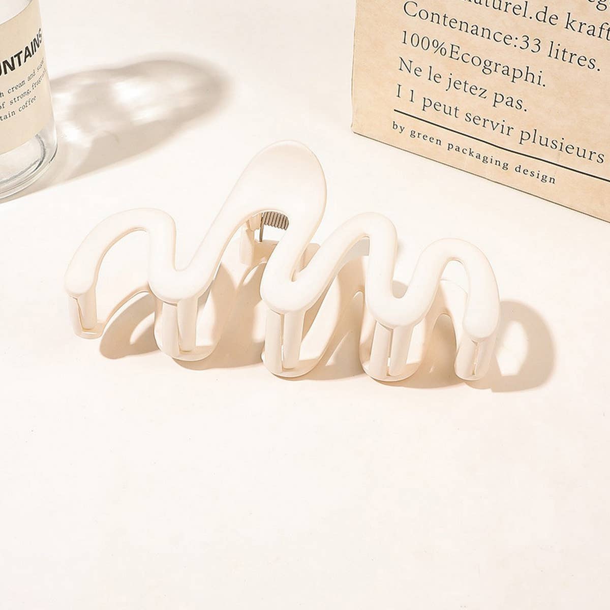 Big wavy hair clips