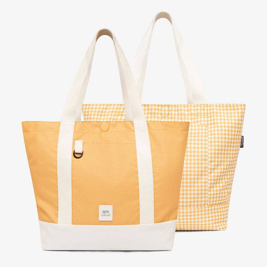 Strata Reversible Bag Vichy Mustard