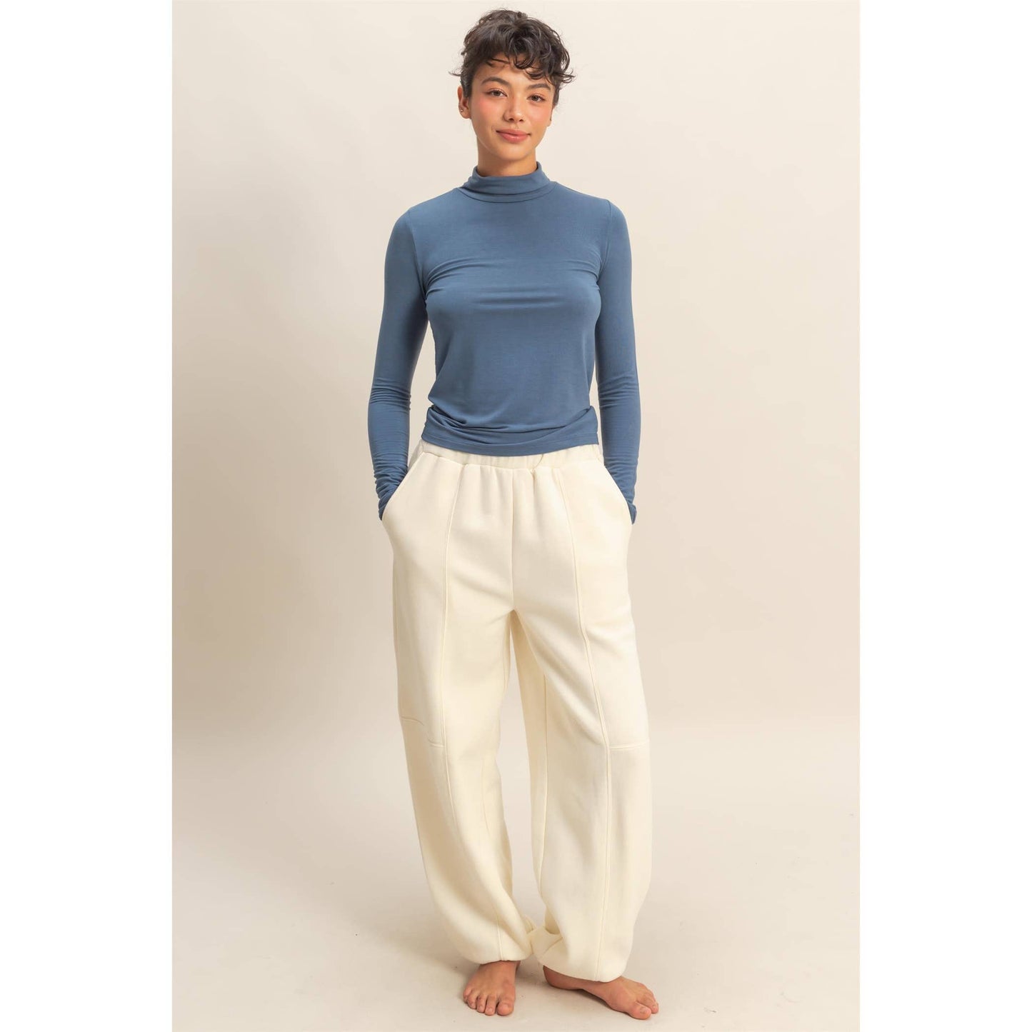 Long Sleeve Fitted Top