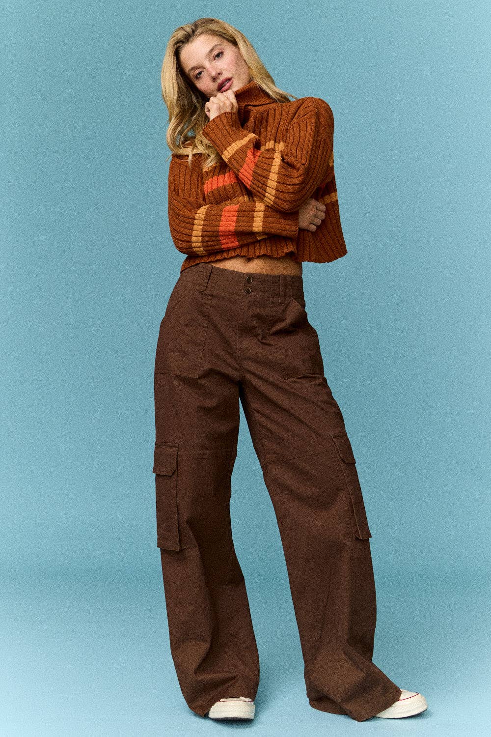Ani Cargo Wide Leg Pants (PRE🤍ORDER)