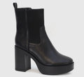 Chunky Short Bootie With Stretch