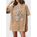DIRT ROADS N COUNTRY MUSIC OVERSIZED MINERAL GRAPHIC TEE