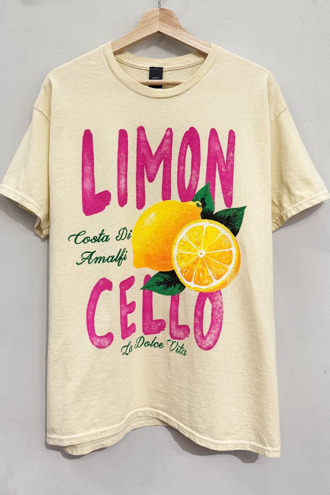 Limoncello Amalfi Yellow T-Shirt (PRE🤍ORDER)
