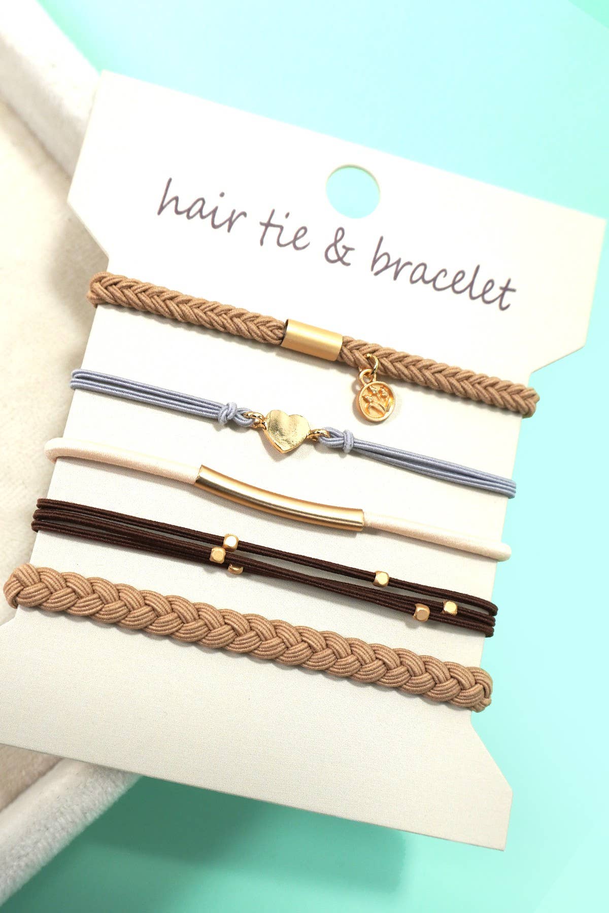 BOHO KNOT BRACELET HAIR TIES