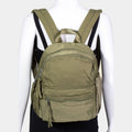 Nylon Multi Zip Backpack