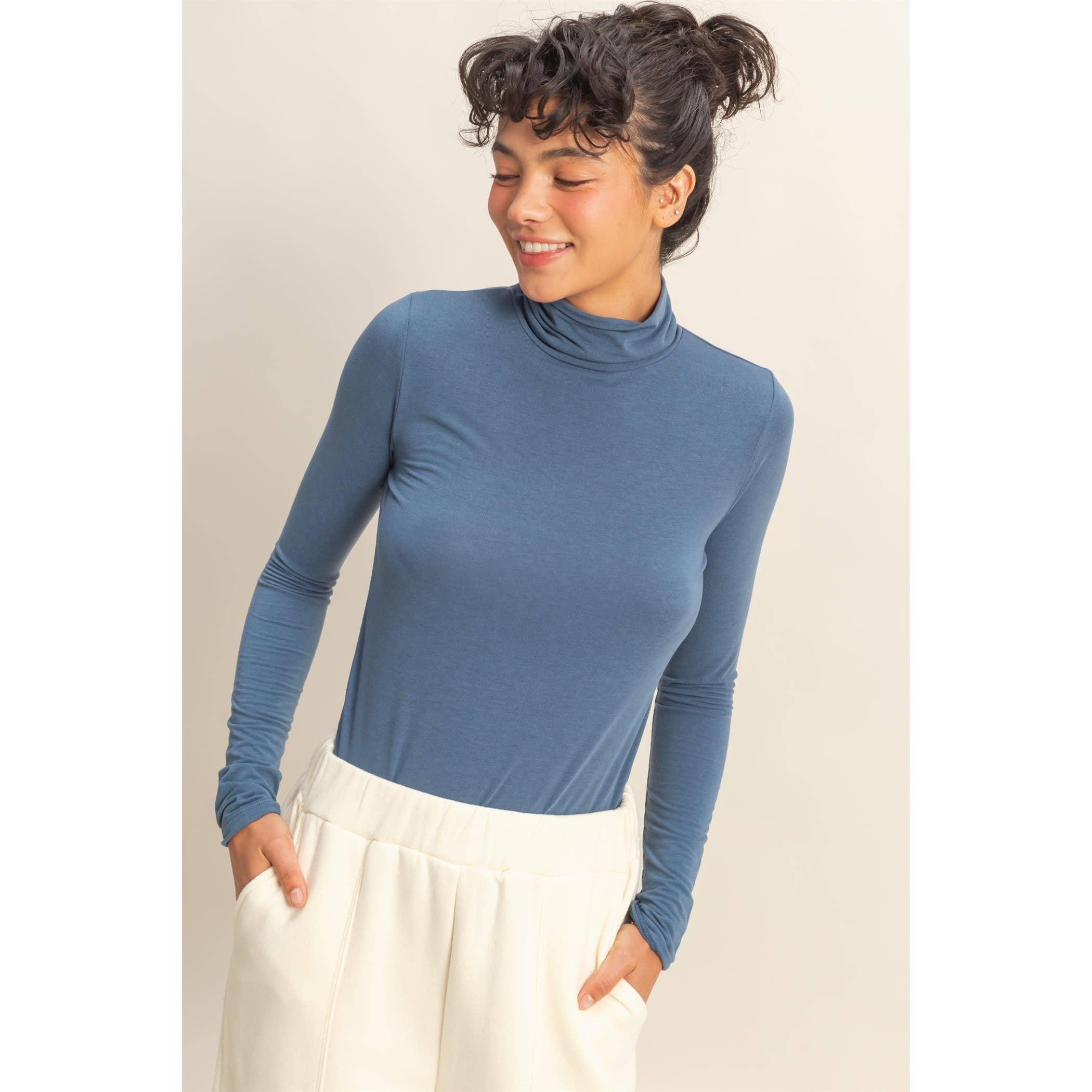 Long Sleeve Fitted Top