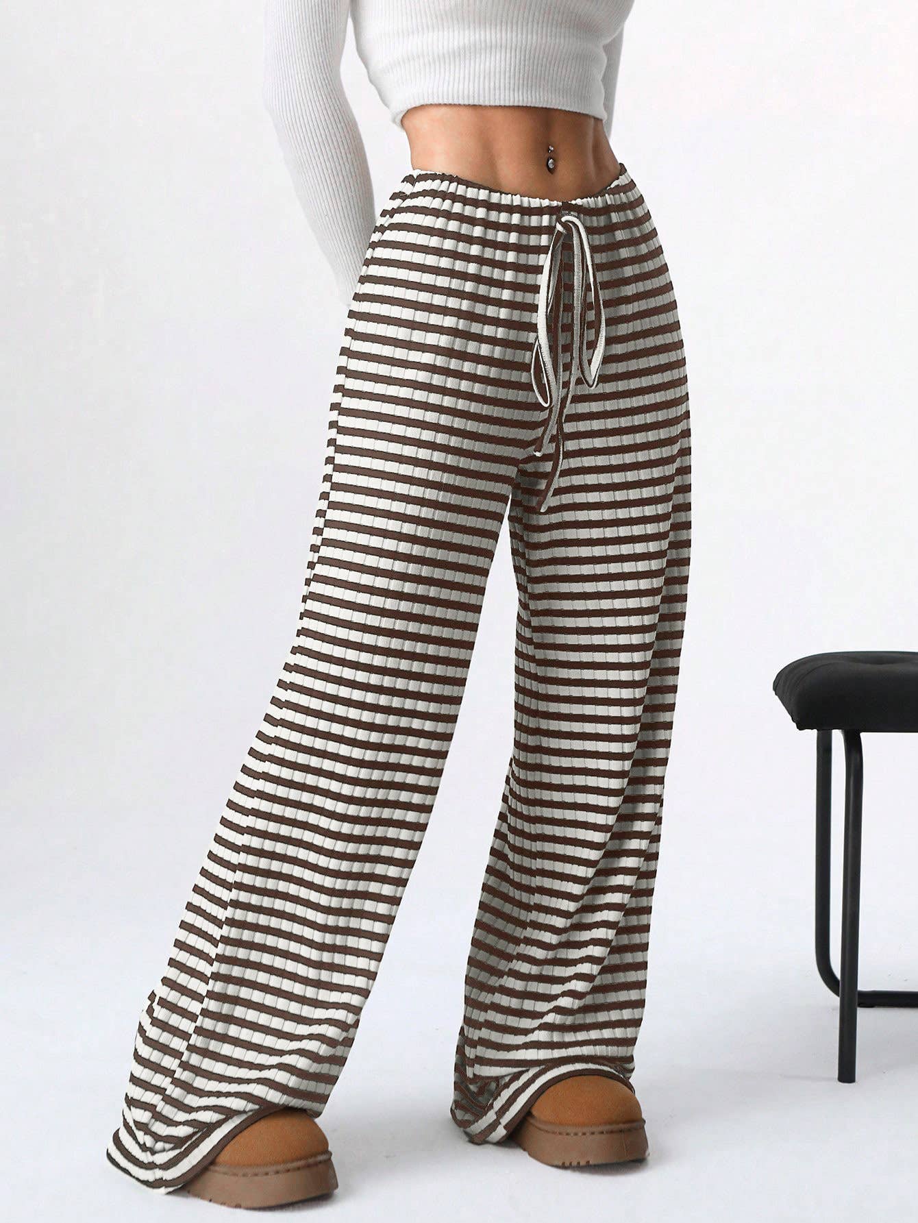 Cozy Stripe Lounge Pants