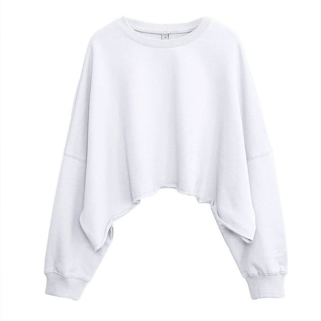 Crop top sweatshirt