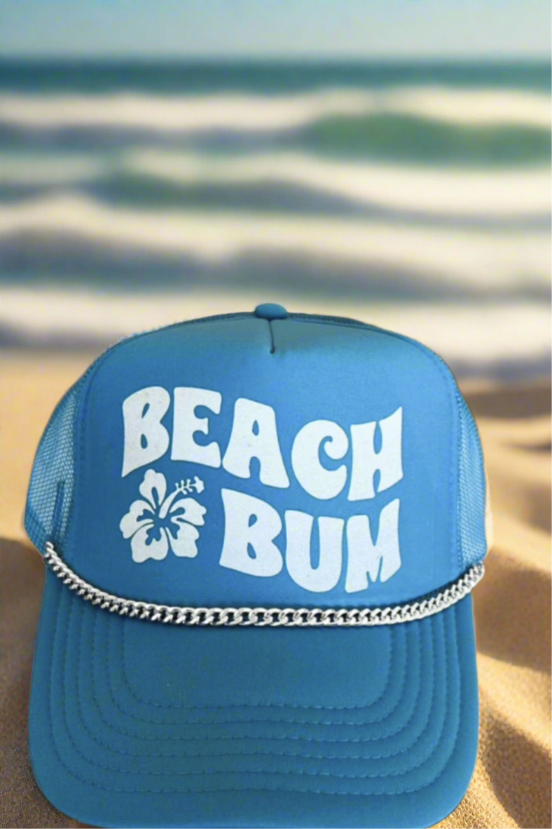 Custom Trucker Hat - Beach Bum