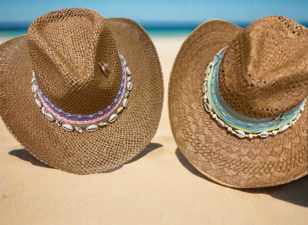 Custom Coastal Straw Hat