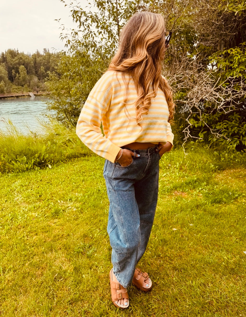 Striped Crewneck Sweater