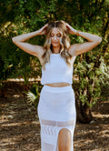 Two-Piece Cut-Out Bikini Cover-Up Set