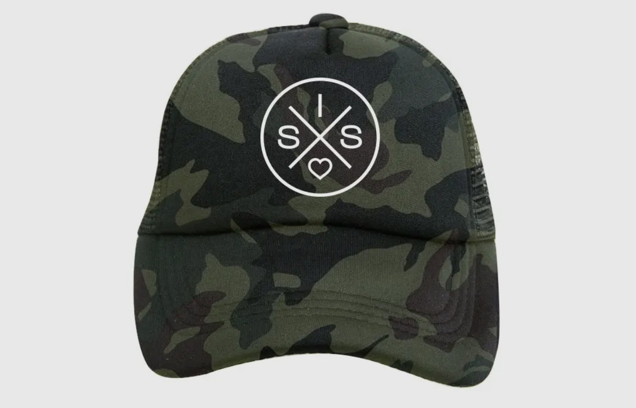 Camo SIS X Trucker Hat - Baby