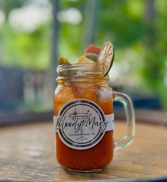 Spicy Bloody Mary Mix In A Mug