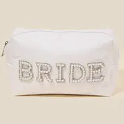 BRIDE Print Cosmetic Bag