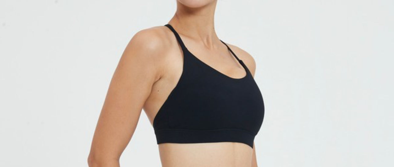 Triangle-Back Sports Bra