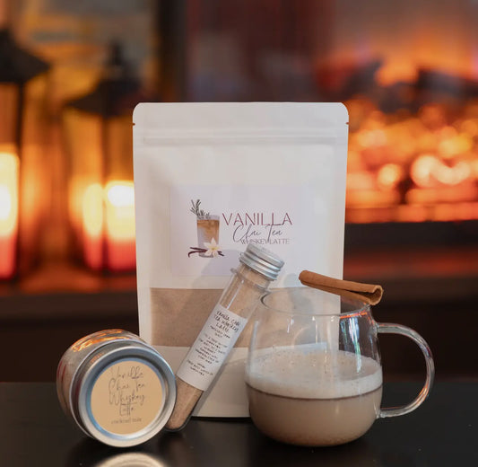 Vanilla Chai Whisky Latte Mix Jar