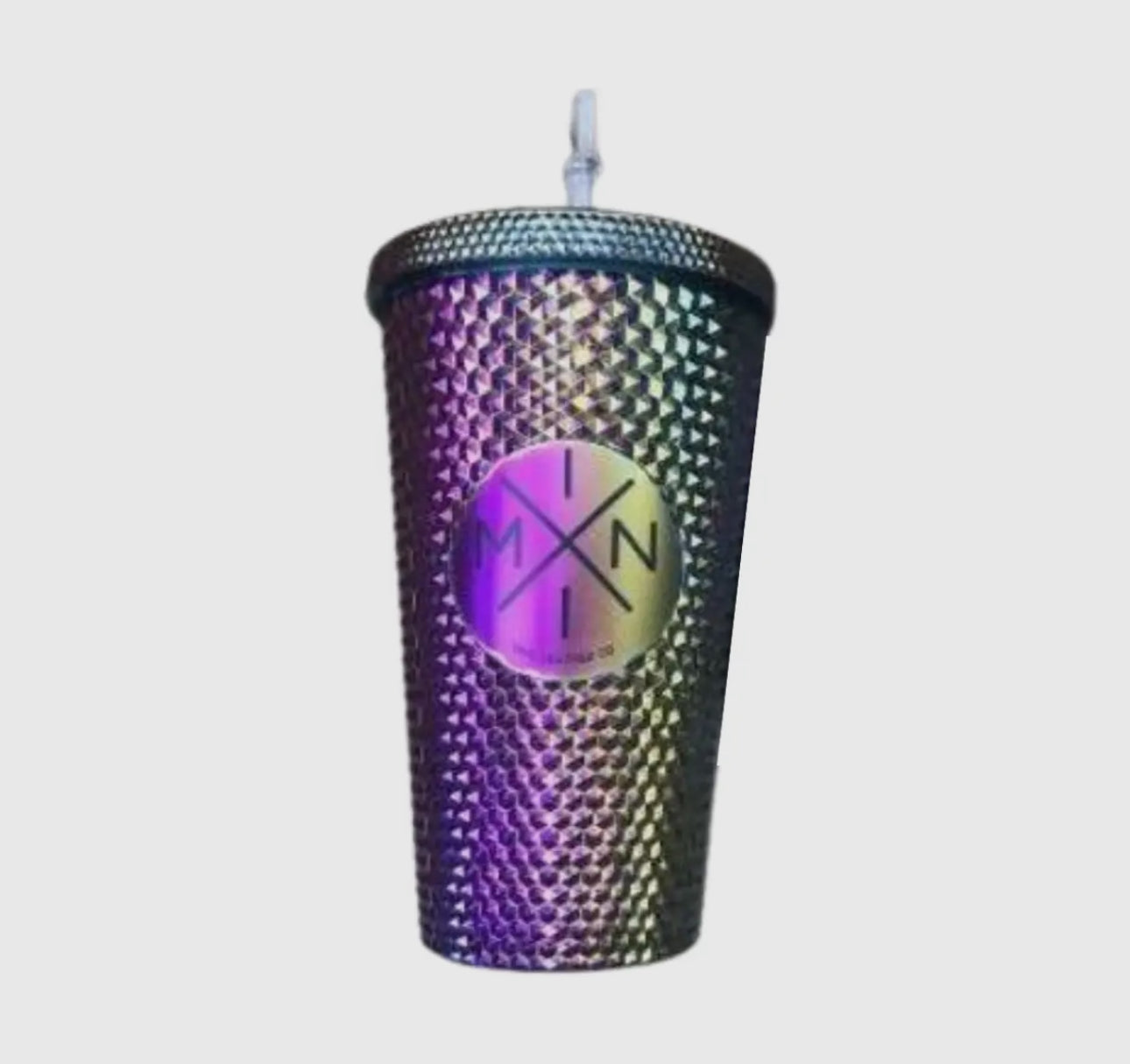 Mini X Studded Plastic Tumbler - Mermaid