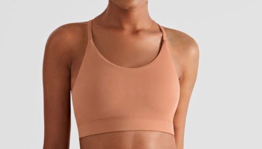 Triangle-Back Sports Bra