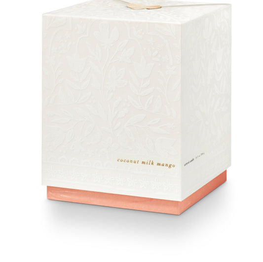 Coconut Milk Mango Bridal Aisle Glass Candle