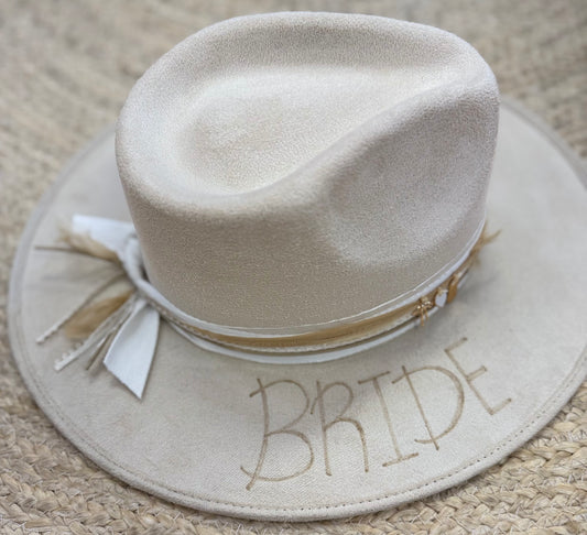 Custom BRIDE Hat