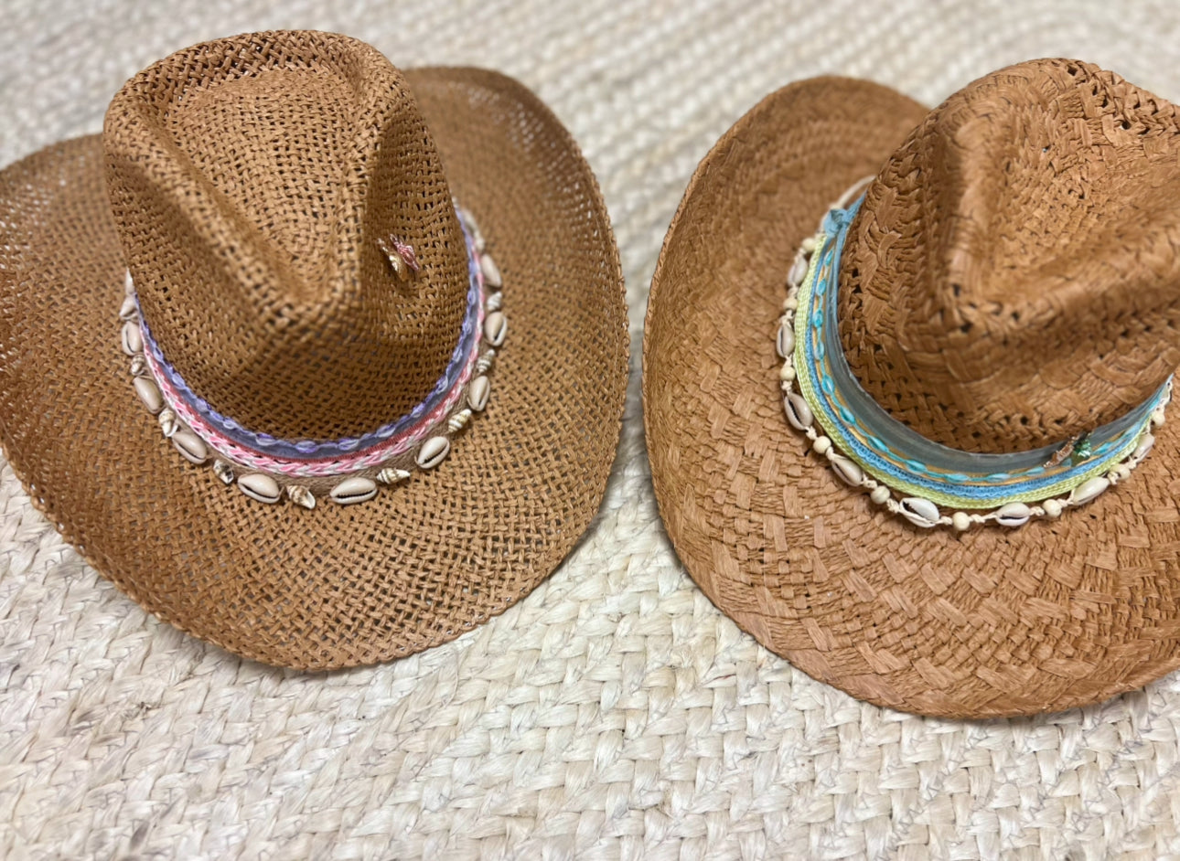 Custom Coastal Straw Hat