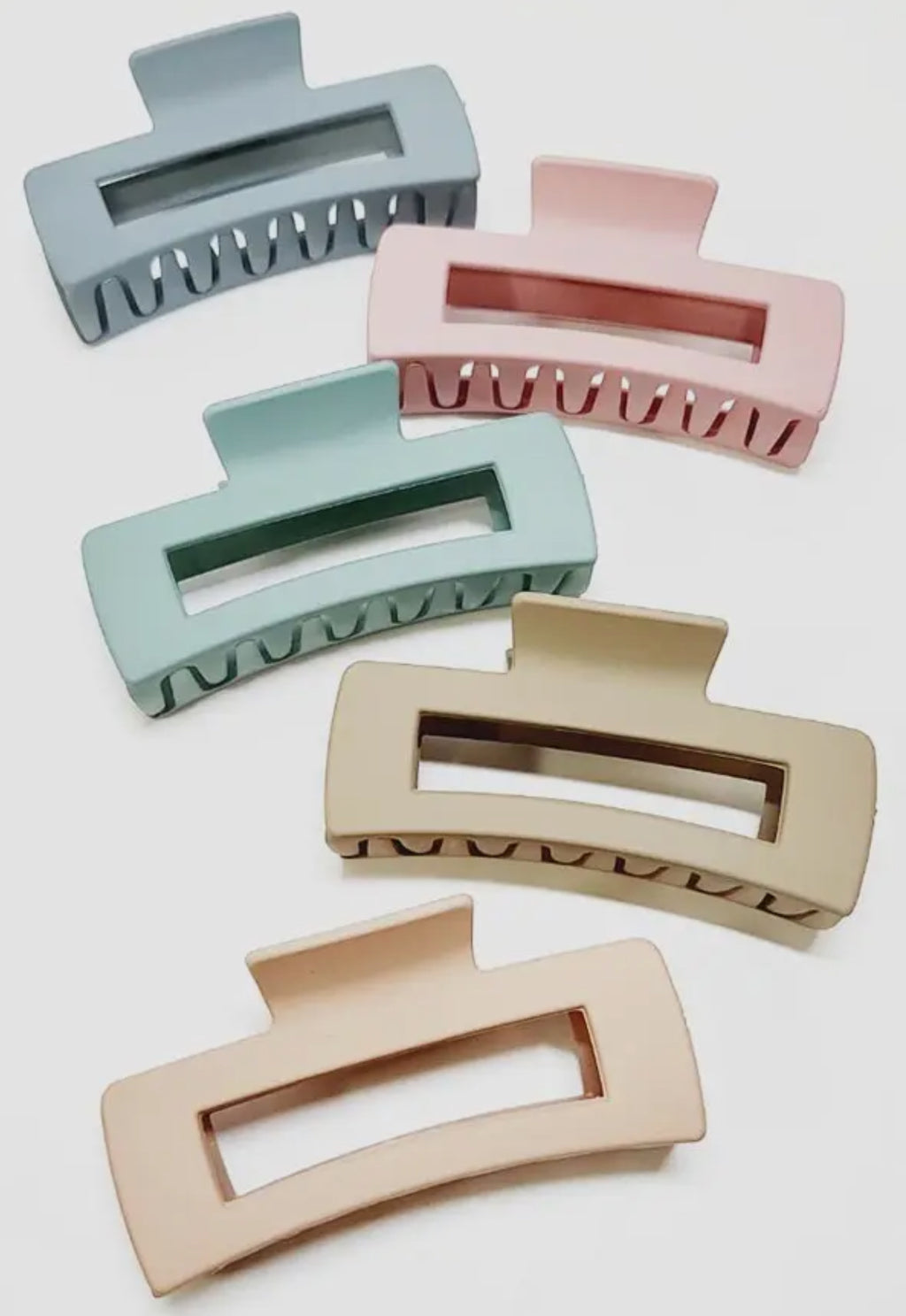 Matte Color Claw Clip