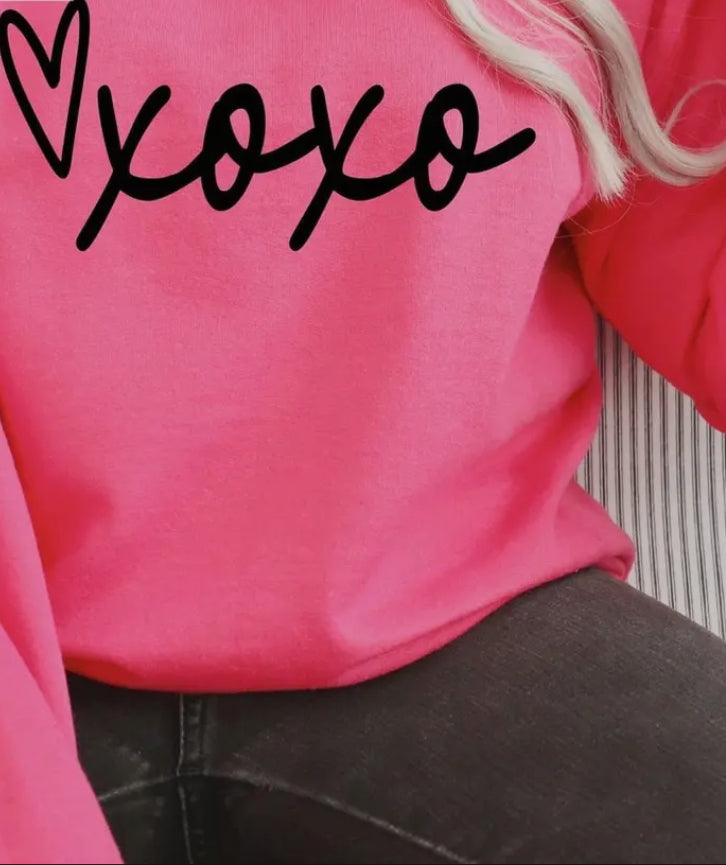 XOXO Graphic Sweatshirt