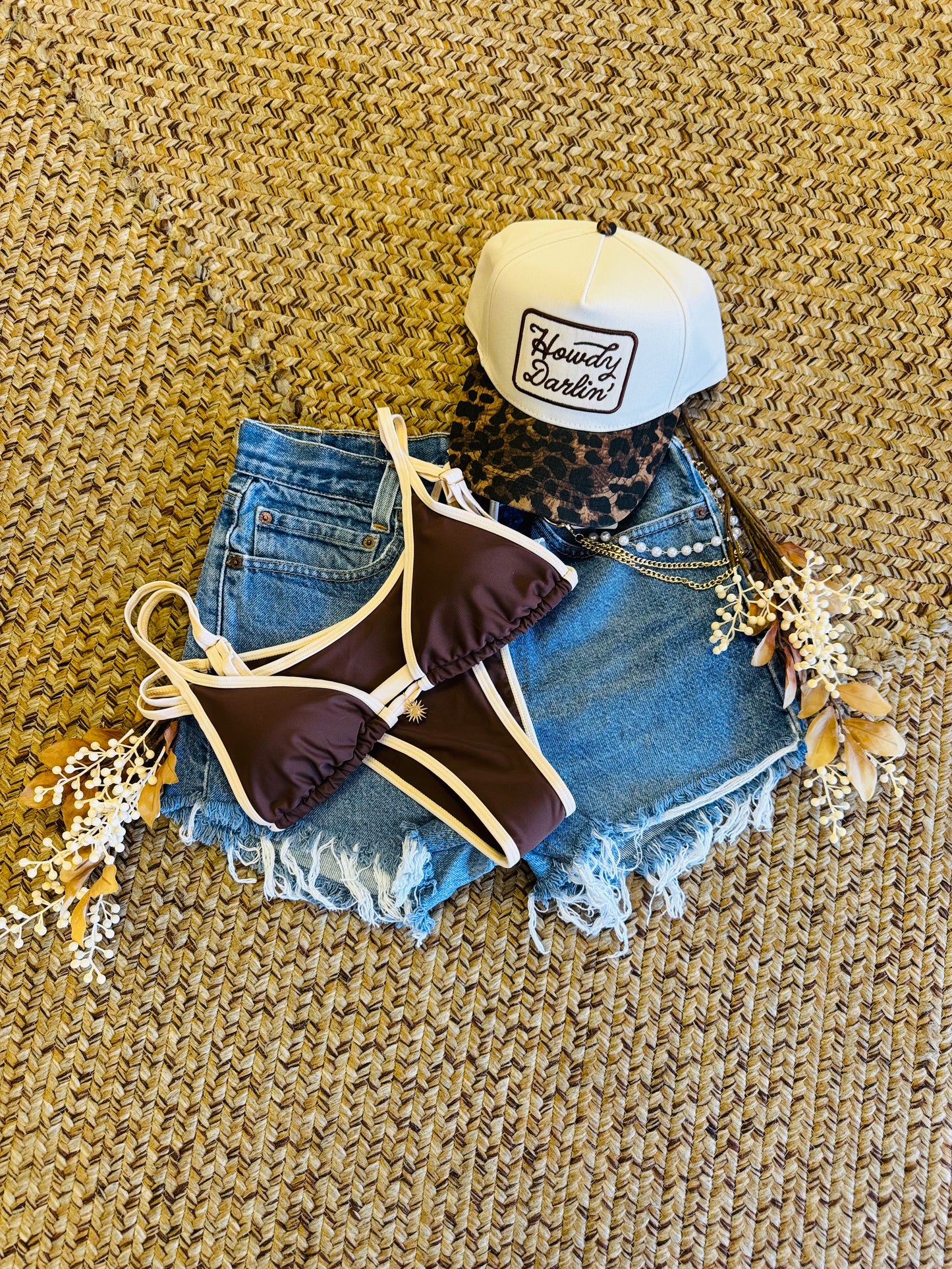 Bronze Kiss Bikini Bottom