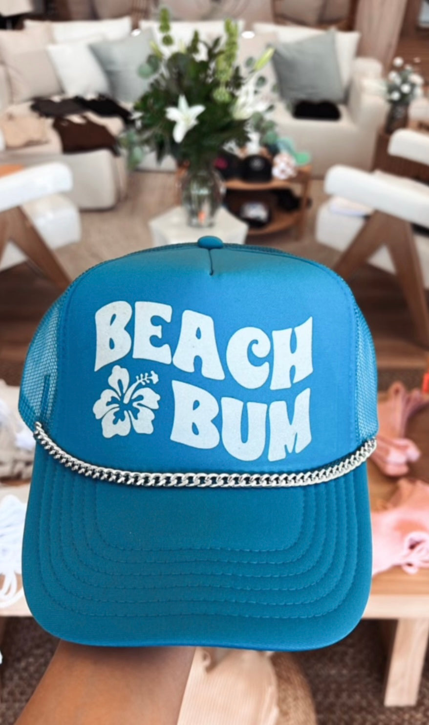 Custom Trucker Hat - Beach Bum