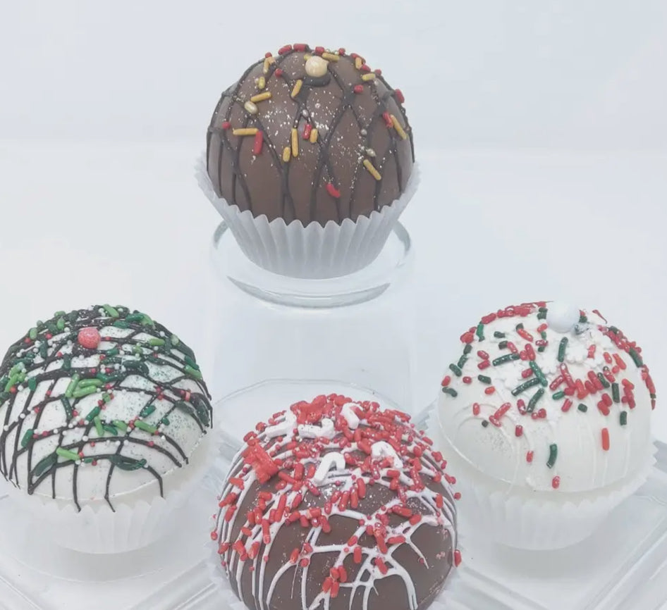 Large Christmas Hot Cocoa Bombs