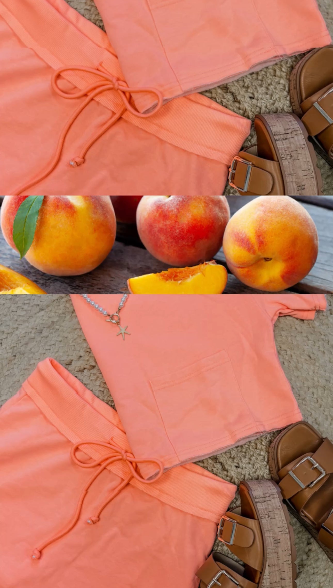 Candis Crop Tee And Skort Set