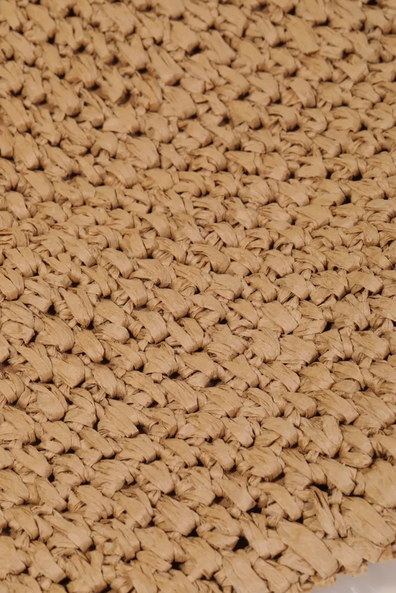 Large Straw Tote Bag