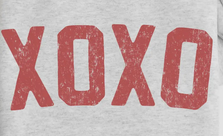 XOXO Crew-Neck Sweatshirt